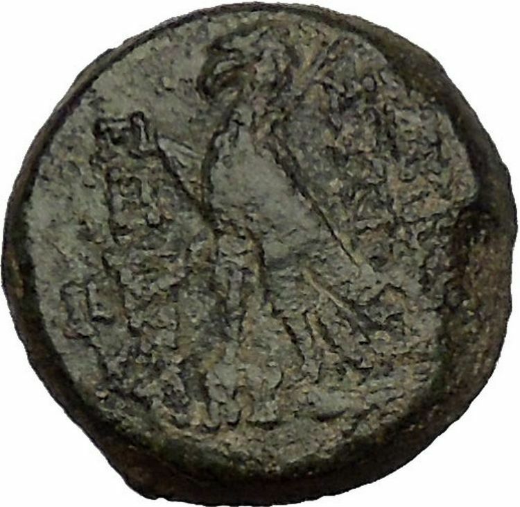 Antiochos VIII (Grypos) Seleukid Kingdom 121BC Ancient Greek Coin Eagle i52981