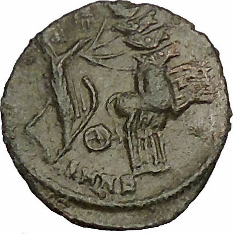 CONSTANTINE I the GREAT in Chariot to Heaven Ancient Roman Coin i53012