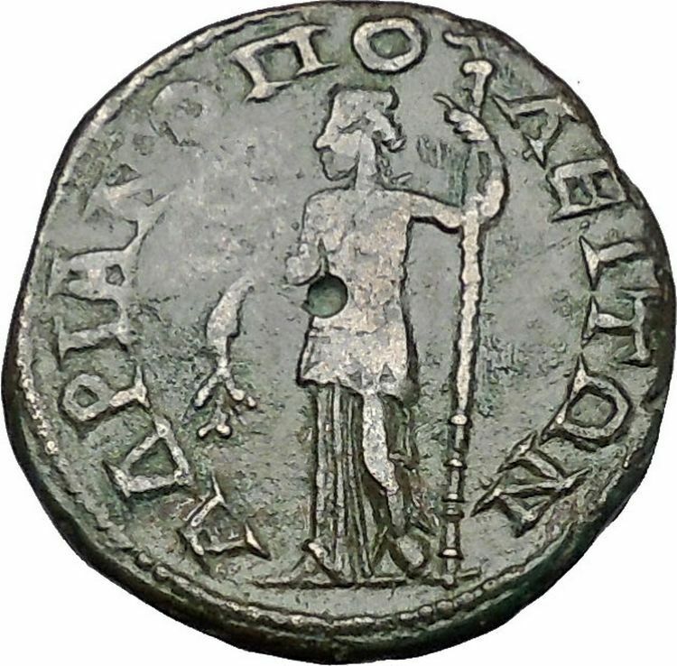 GORDIAN III 238AD Hadrianopolis Thrace DEMETER Genuine Ancient Roman Coin i50912