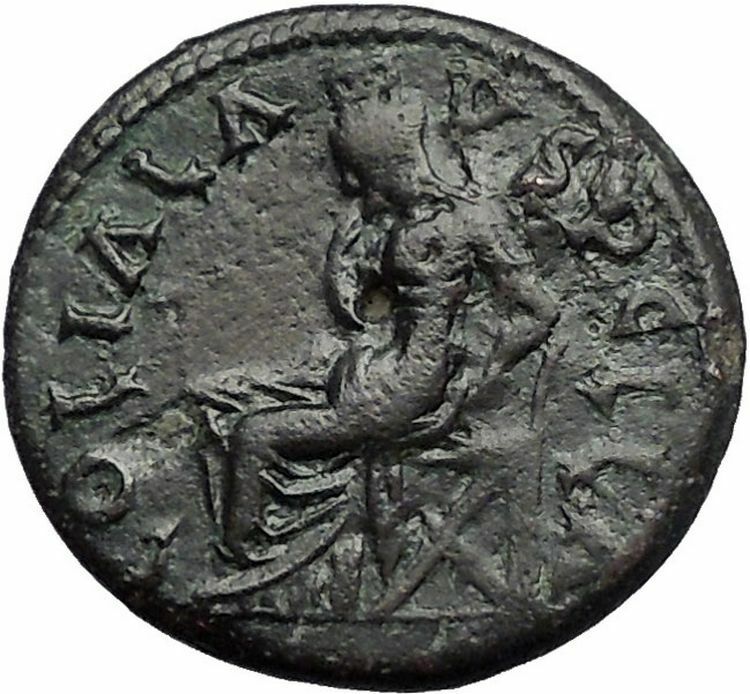 JULIA MAMAEA Severus Alexander Wife Pella Macedonia Ancient Roman Coin i55623