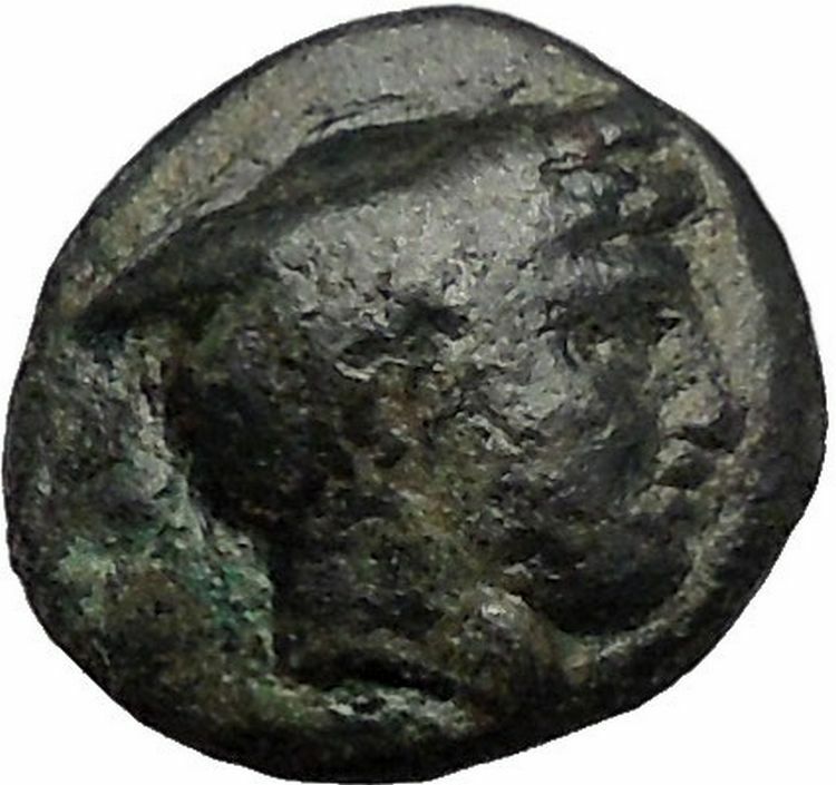 TRAGILOS in MACEDONIA 400BC Hermes Rome Rare Authentic Ancient Greek Coin i55683