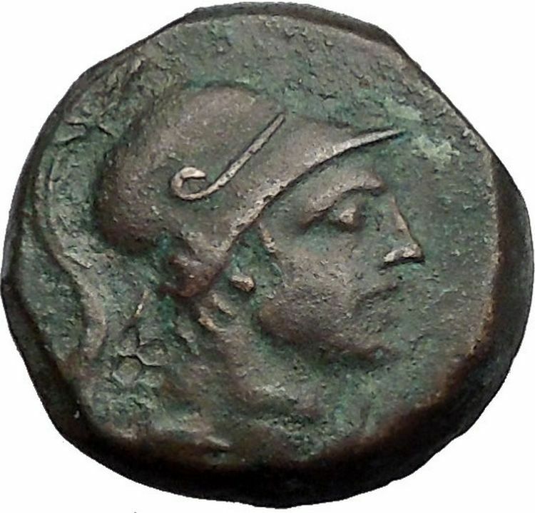 AMISOS in PONTUS MITHRADATES VI the GREAT Time Ares Sword Greek Coin i55549