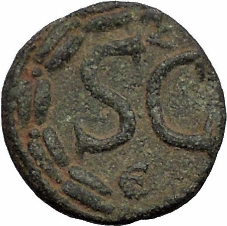 ELAGABALUS 218AD Antioch on Orontes Seleukis Pieria Ancient Roman Coin i56501