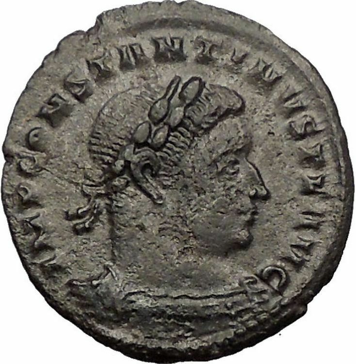 Constantine I the Great 316AD London mint Ancient Roman Coin Sol Sun i57497