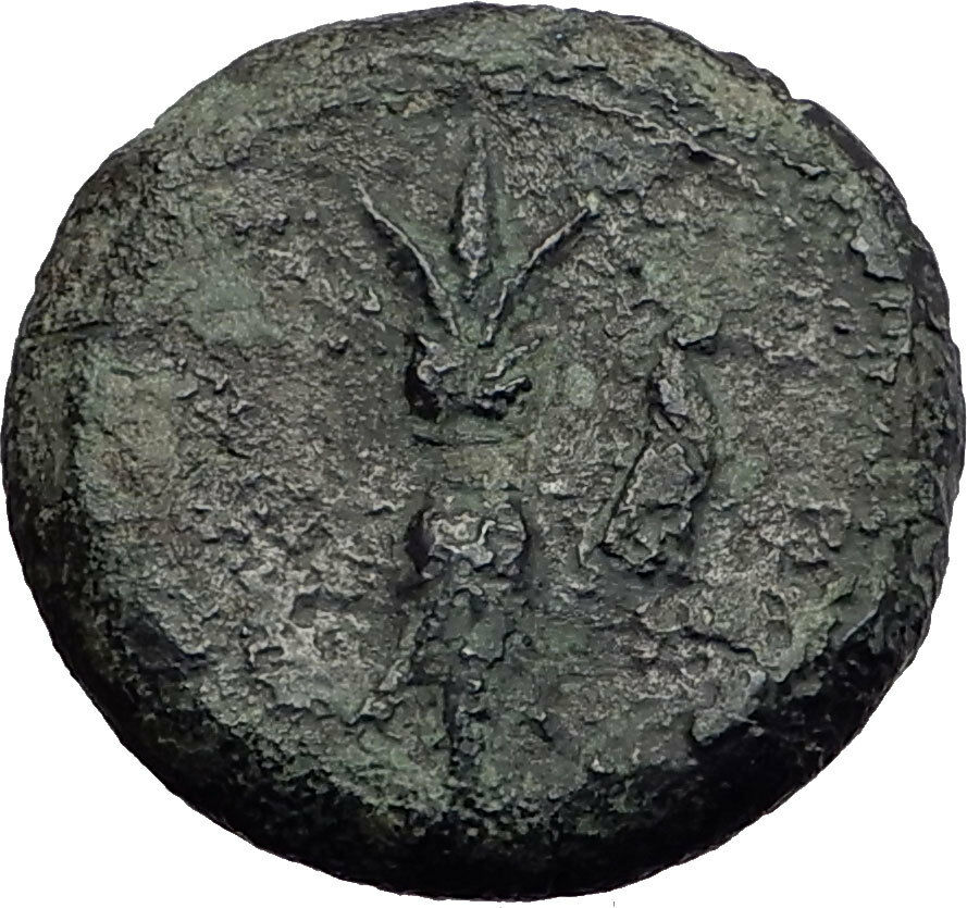 SYRACUSE in SICILY 343BC Timoleon Democracy Zeus Eagle Ancient Greek Coin i57958