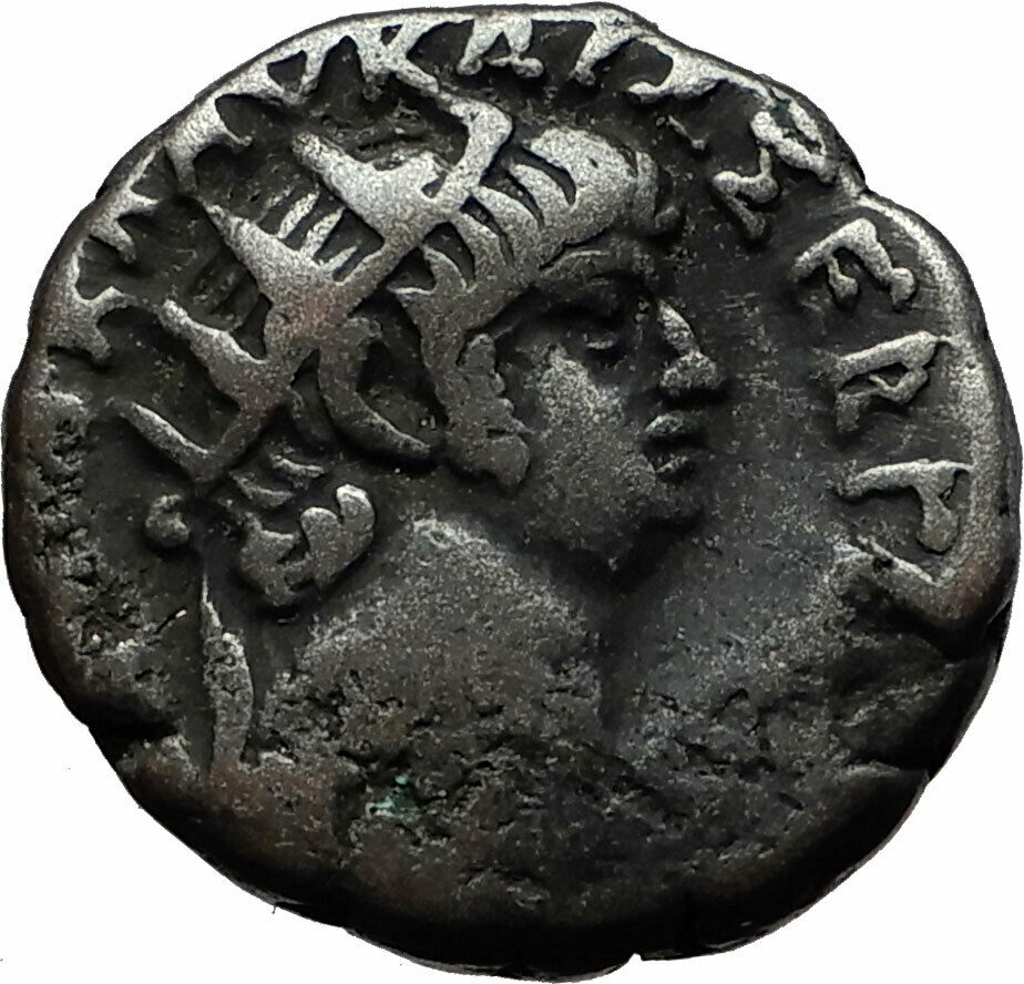 NERO 63AD Serapis Alexandria Egypt Tetradrachm Ancient Silver Roman Coin i58637