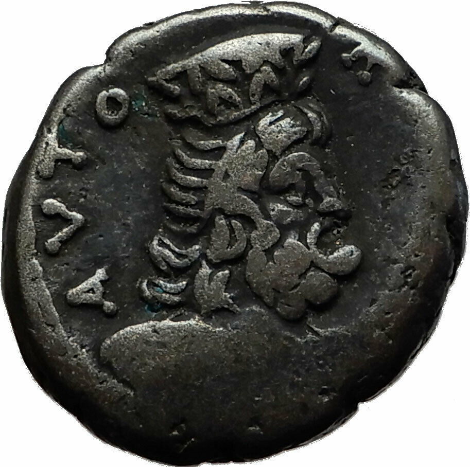 NERO 63AD Serapis Alexandria Egypt Tetradrachm Ancient Silver Roman Coin i58637