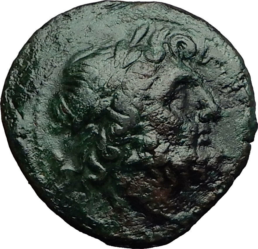 BRETTII Brettian League in BRUTTIUM 2nd Punic War Time 214BC Greek Coin i58566