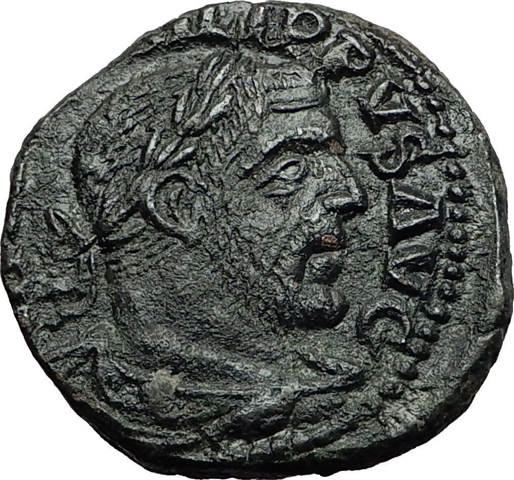 PHILIP I the ARAB 246AD Viminacium BULL LION Legion Sestertius Roman Coin i58386