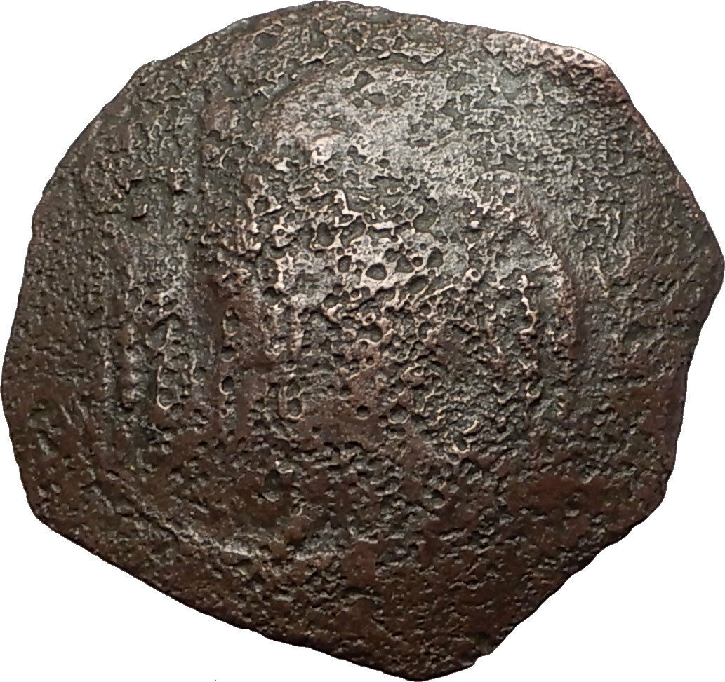 Michael VIII Palaeologus Saint Archangel Michael Demetrius Byzantine Coin i59504