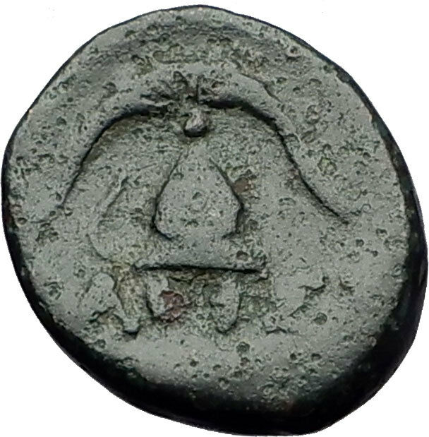 DEMETRIOS I Poliorketes MACEDONIA King Shield Helmet Ancient Greek Coin i60558