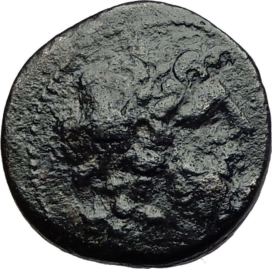 DEMETRIOS II Nikator -RARE R1 R2 SELEUKID Zeus Apollo Ancient Greek Coin i60661