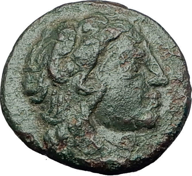 LYSIMACHEIA founded by Lysimachos Thrace 309BC Hercules Nike Greek Coin i60986