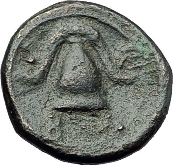 ALEXANDER III the GREAT 325BC Macedonia Shield Helmet Ancient Greek Coin i61308