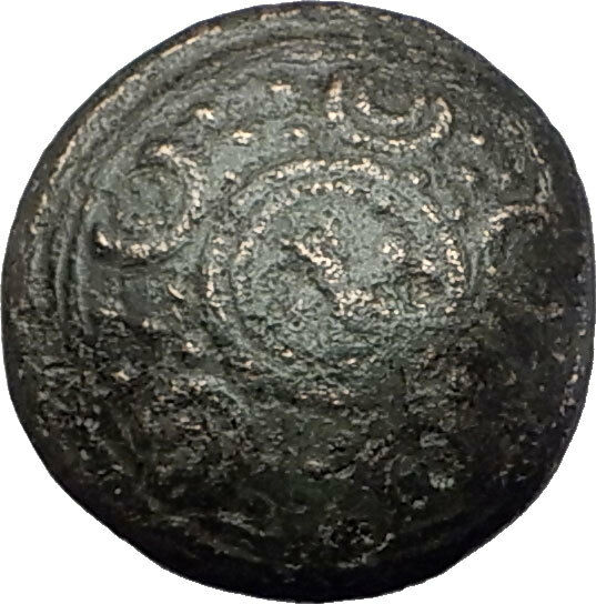 ALEXANDER III the GREAT 325BC Macedonia Shield Helmet Ancient Greek Coin i61326