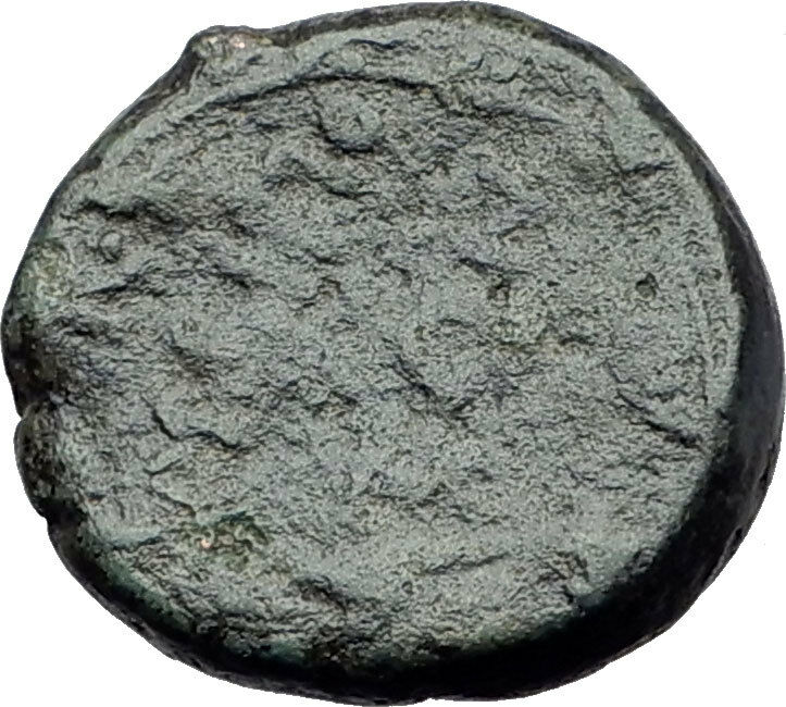 AMPHIPOLIS Macedonia 148BC RARE R1 Ancient Greek Coin ROMA & OAK WREATH i61553