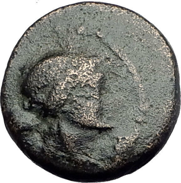 SARDES in Lydia 133BC Authentic Ancient Greek Coin APOLLO & HERCULES CLUB i62701