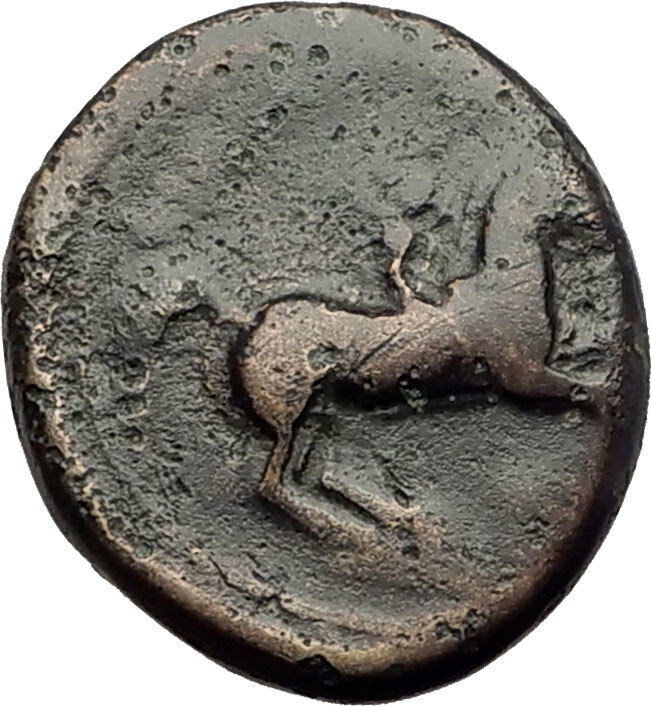 Philip II 359BC Olympic Games HORSE Race WIN Macedonia Ancient Greek Coin i62573