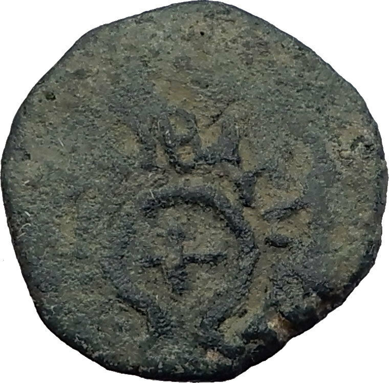 HEROD I the GREAT 40BC Jerusalem Authentic Ancient BIBLICAL Greek Coin i64071