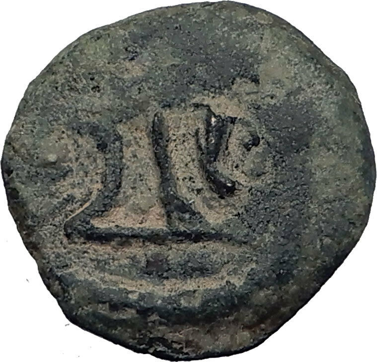 HEROD I the GREAT 40BC Jerusalem Authentic Ancient BIBLICAL Greek Coin i64071