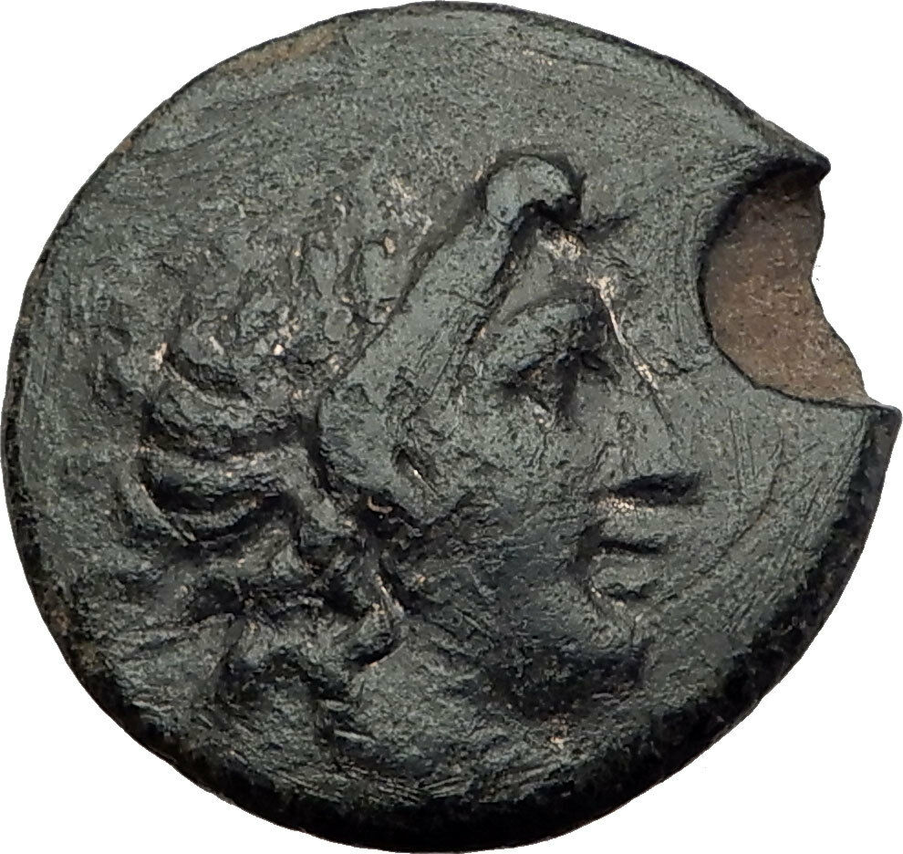 MARONEIA in THRACE 148BC Authentic Ancient Greek Coin APOLLO ASCLEPIUS i63507