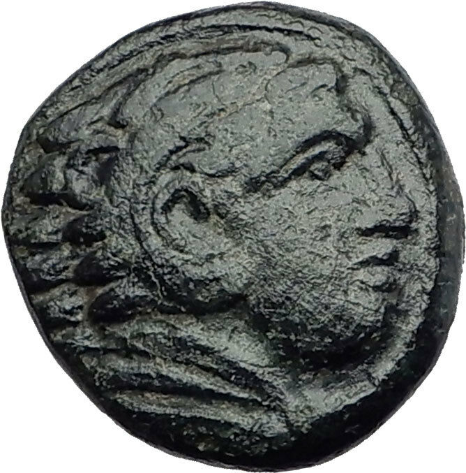 ALEXANDER III the Great 325BC Macedonia Ancient Greek Coin HERCULES CLUB i63588