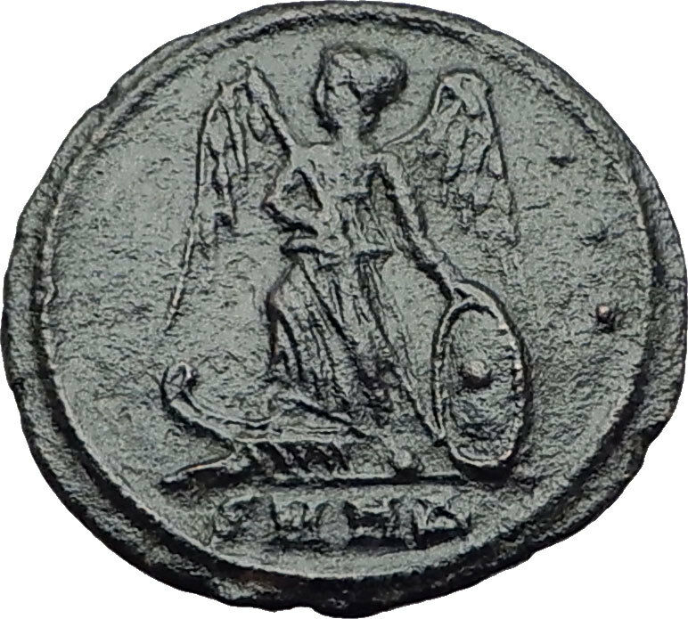 CONSTANTINE the Great Founds new Roman Capital CONSTANTINOPLE 330AD Coin i63267