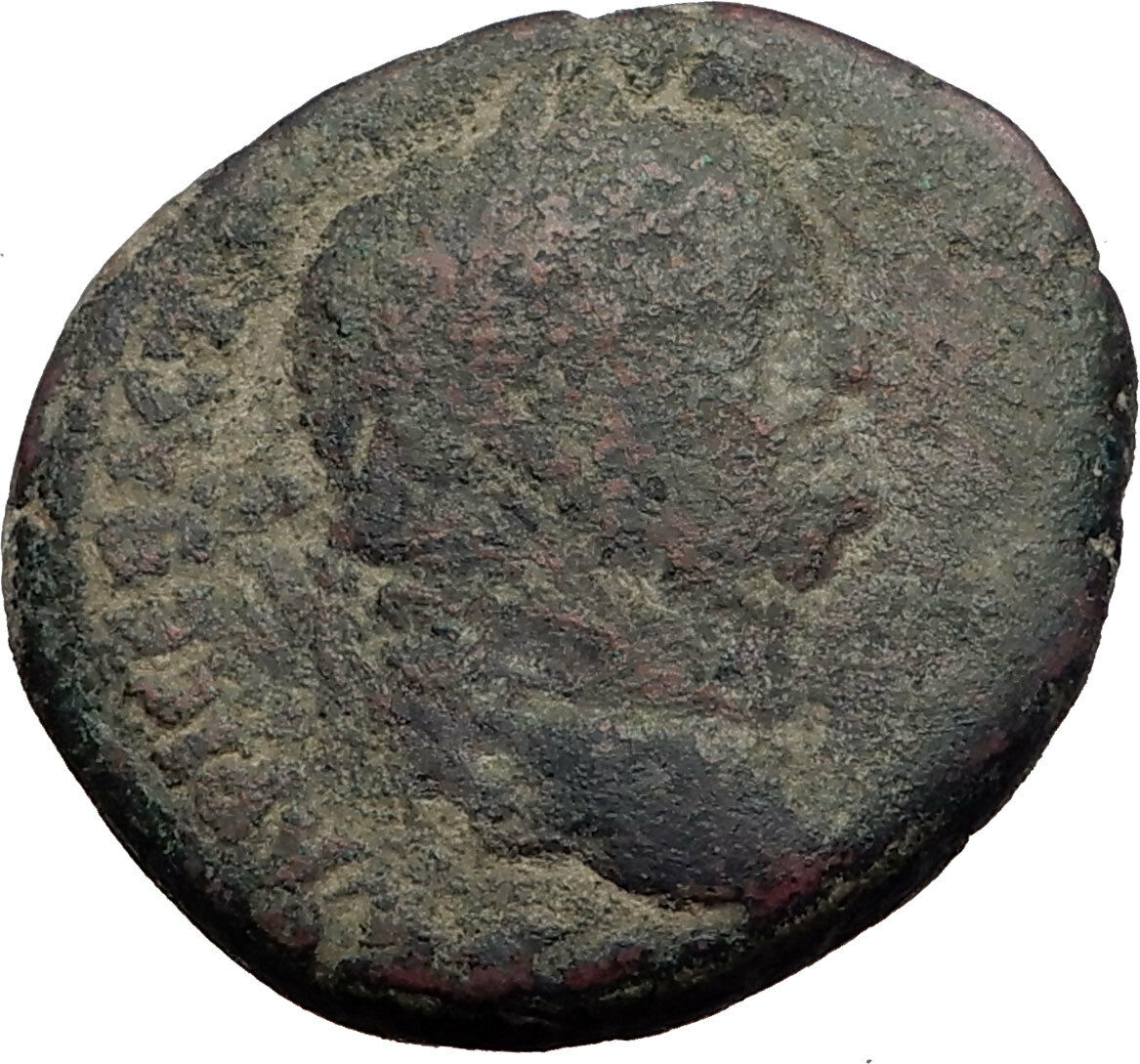 Herod Agrippa II JUDAEA Caesarea Panaeas Ancient Roman Coin - VESPASIAN i64112