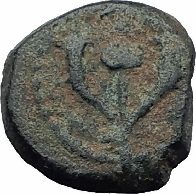 Jewish King ALEXANDER JANNAEUS Ancient Jerusalem WIDOW's MITE Bible Coin i64164