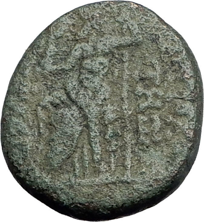 ANTIOCH on the OROTNES in SELEUKIS 63BC Authentic Ancient Greek Coin Zeus i63760