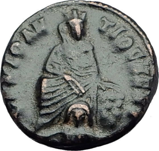 310AD Anonymous Ancient PAGAN Roman Coin GREAT PERSECUTION of CHRISTIANS i64515