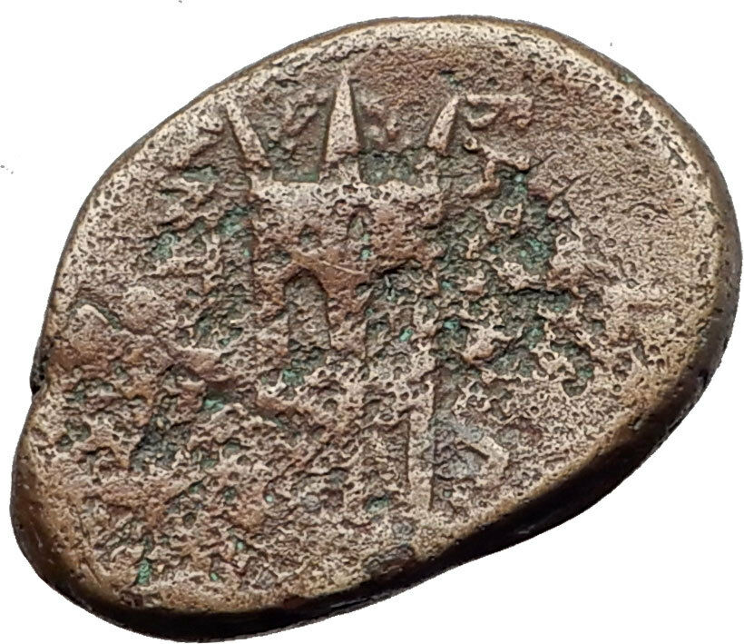 ANTIOCHOS II THEOS 261BC Ancient SELEUKID Greek Coin APOLLO TRIPOD ANCHOR i63757