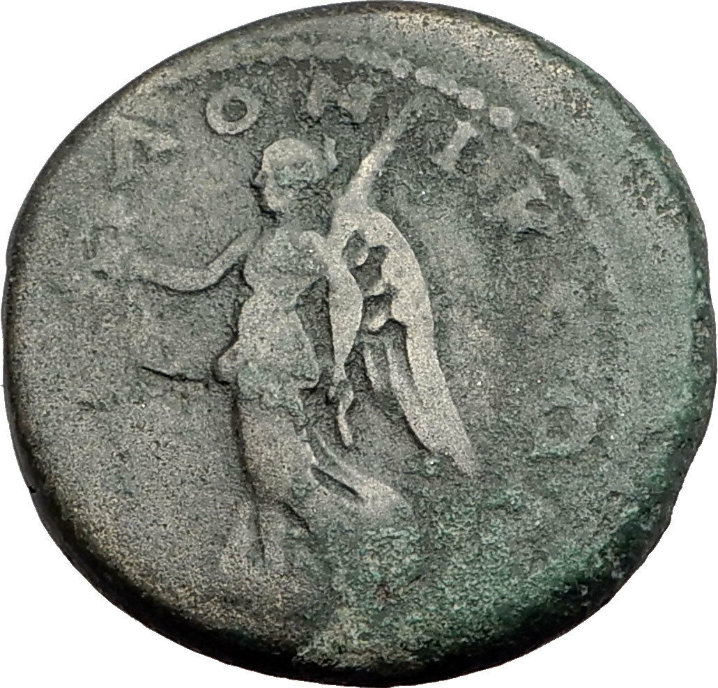 SEPTIMIUS SEVERUS 193AD Thessalonica Macedonia Ancient Roman Coin NIKE i64900