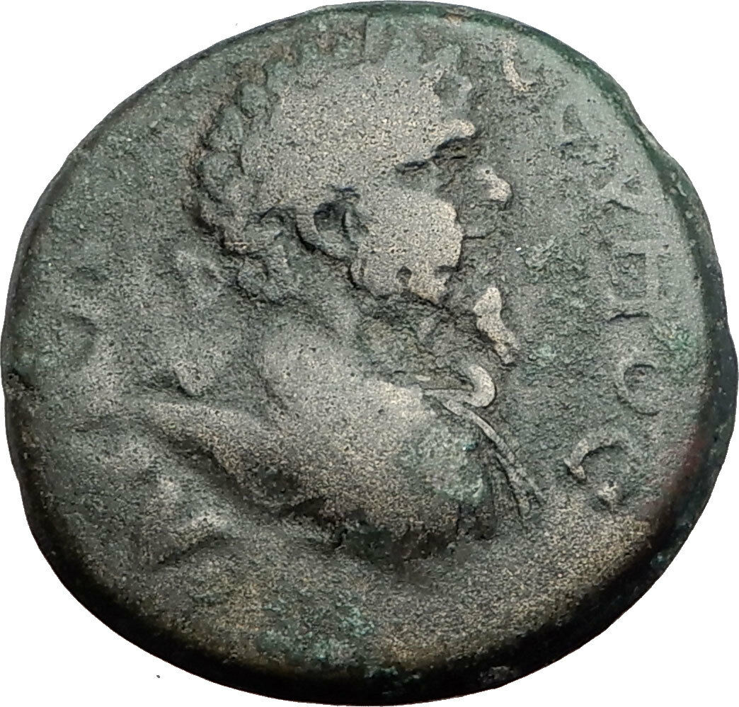 SEPTIMIUS SEVERUS 193AD Thessalonica Macedonia Ancient Roman Coin NIKE i64900