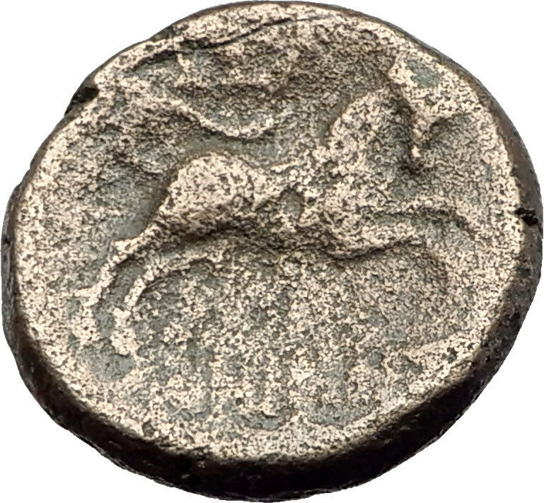 THESSALONICA in Macedonia 1stCenBC Authentic Ancient Greek Coin ZEUS BULL i63803