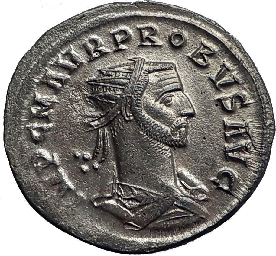 Probus & Victory on 277AD Authentic Ancient Original Genuine Roman Coin i64861