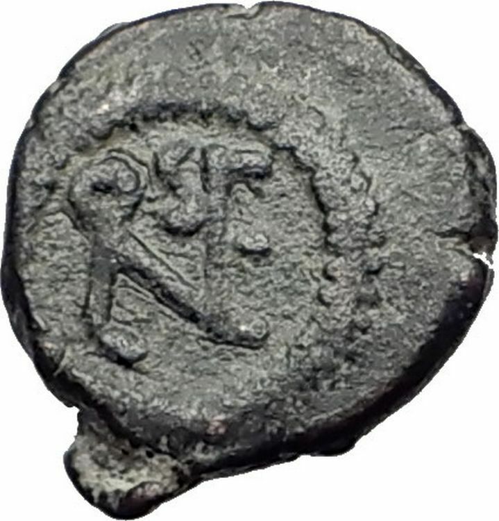 LEO I the Thracian 457AD Constantinople AE4 Ancient Roman Coin MONOGRAM i65043