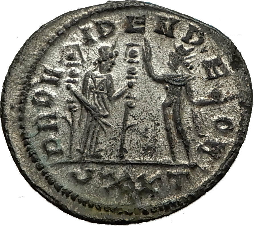 SEVERINA Aurelian wife 274AD Rome Authentic Ancient Roman Coin FIDES SOL i65436