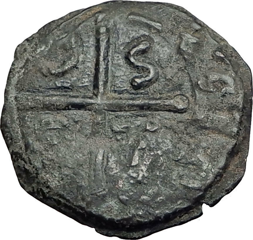 CRUSADERS of Antioch Tancred Ancient 1101AD Byzantine Time Coin St Peter i65108