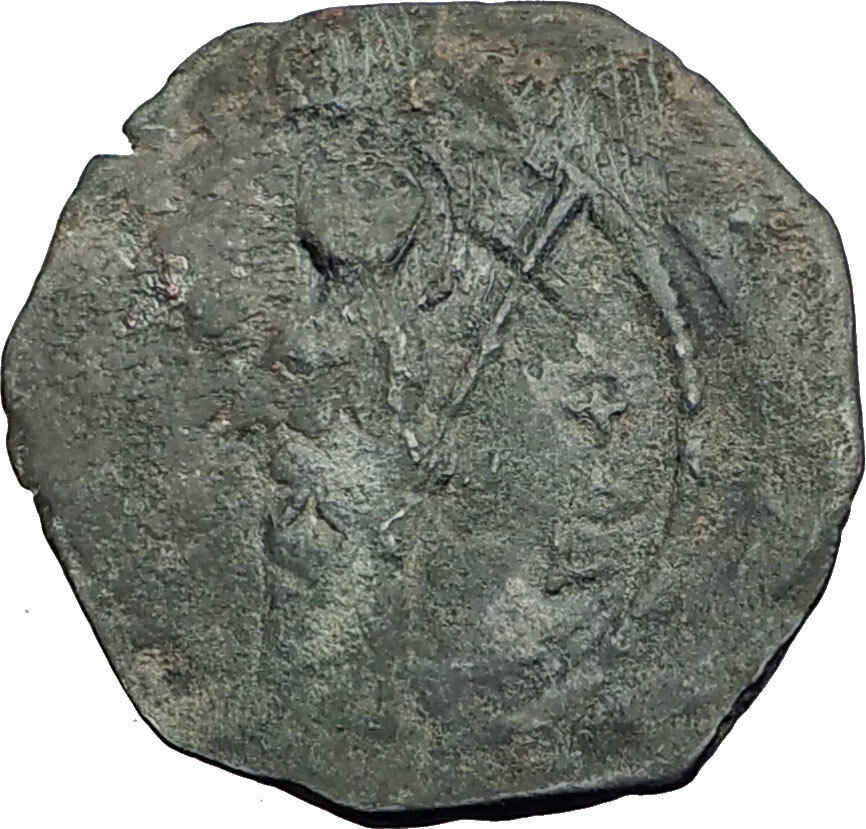 CRUSADERS of Antioch Tancred Ancient 1101AD Byzantine Time Coin St Peter i65108