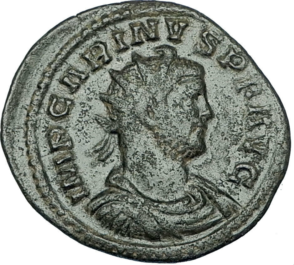 CARINUS Original 284AD Lugdunum Authentic Ancient Roman Coin VICTORY i65842