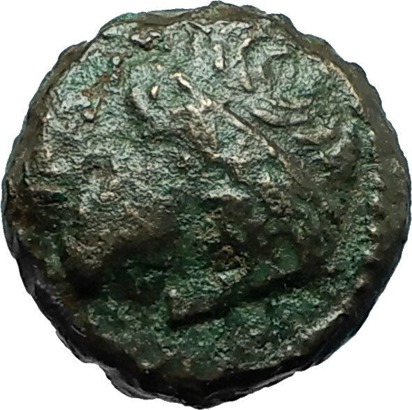 ALEXANDER III the GREAT Lifetime 336BC Ancient Greek Coin APOLLO & HORSE i66576