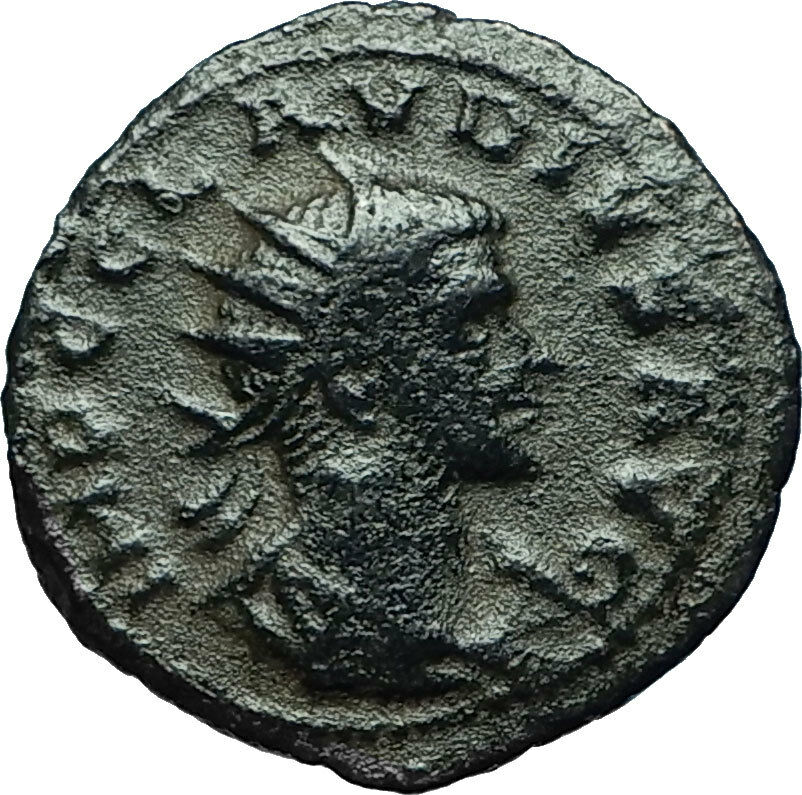 CLAUDIUS II Gothicus Ancient 268AD Antioch Roman Coin SERAPIS Osiris Apis i66567