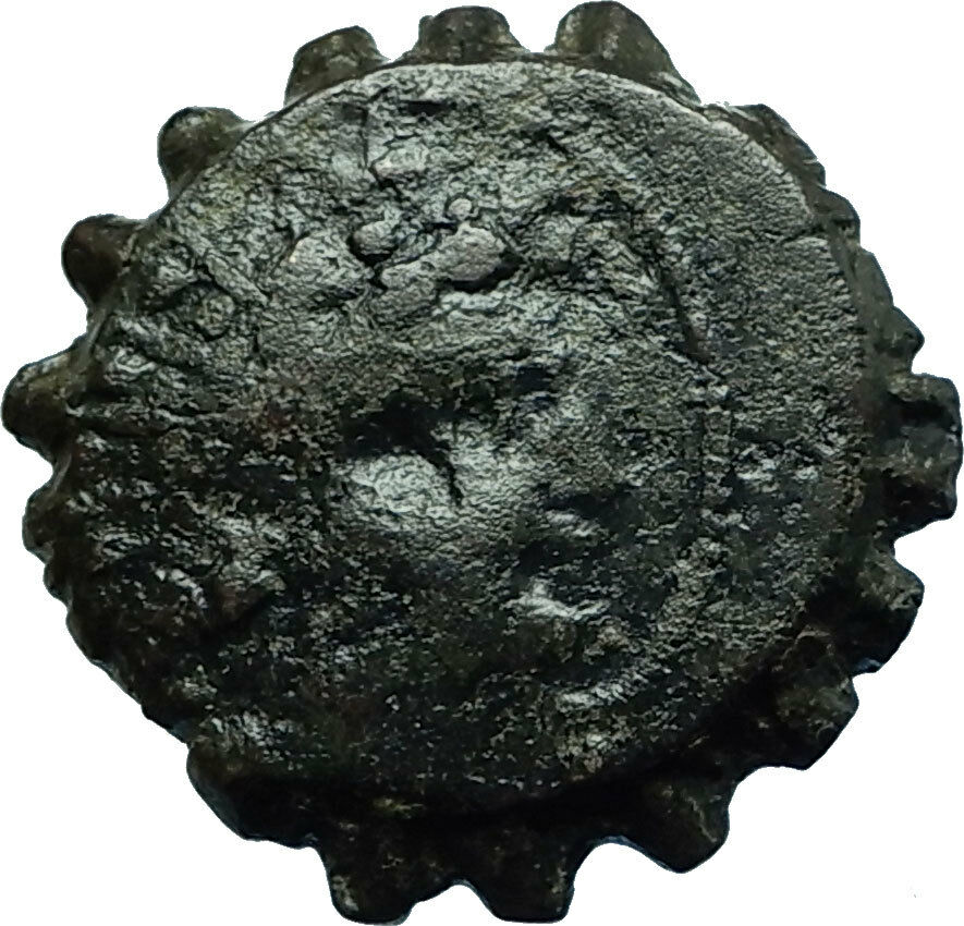 ANTIOCHOS VI Dionysos Ancient 144BC Seleukid Ancient Greek Coin ELEPHANT i66587