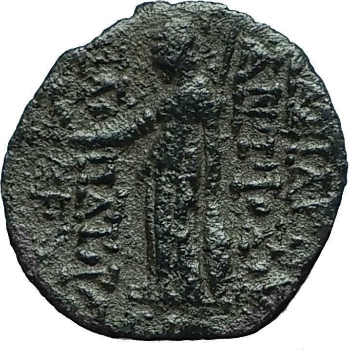 ANTIOCHOS IX Kyzikenos Ancient 110BC Seleukid Greek Coin HERCULES ATHENA i66594