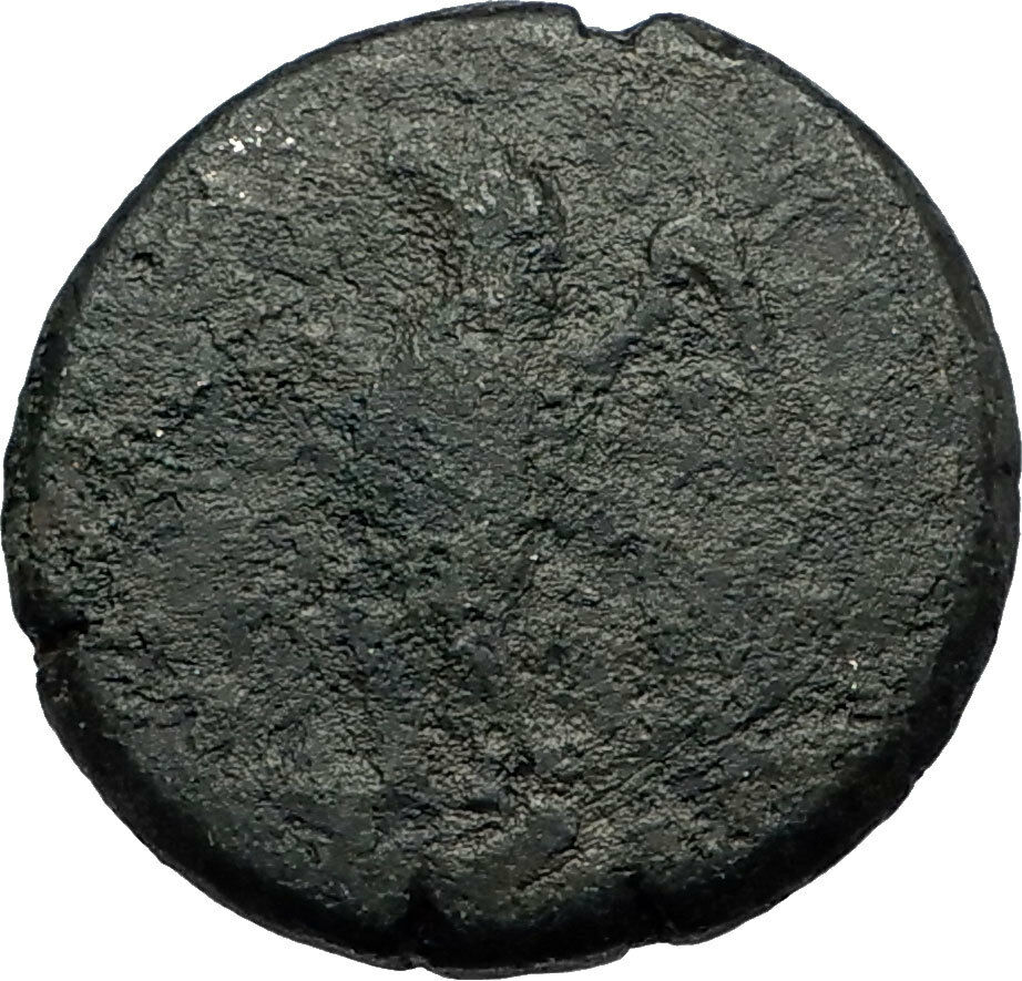 SYRACUSE in SICILY Authentic Ancient 287BC Greek Coin w ZEUS & EAGLE i67239