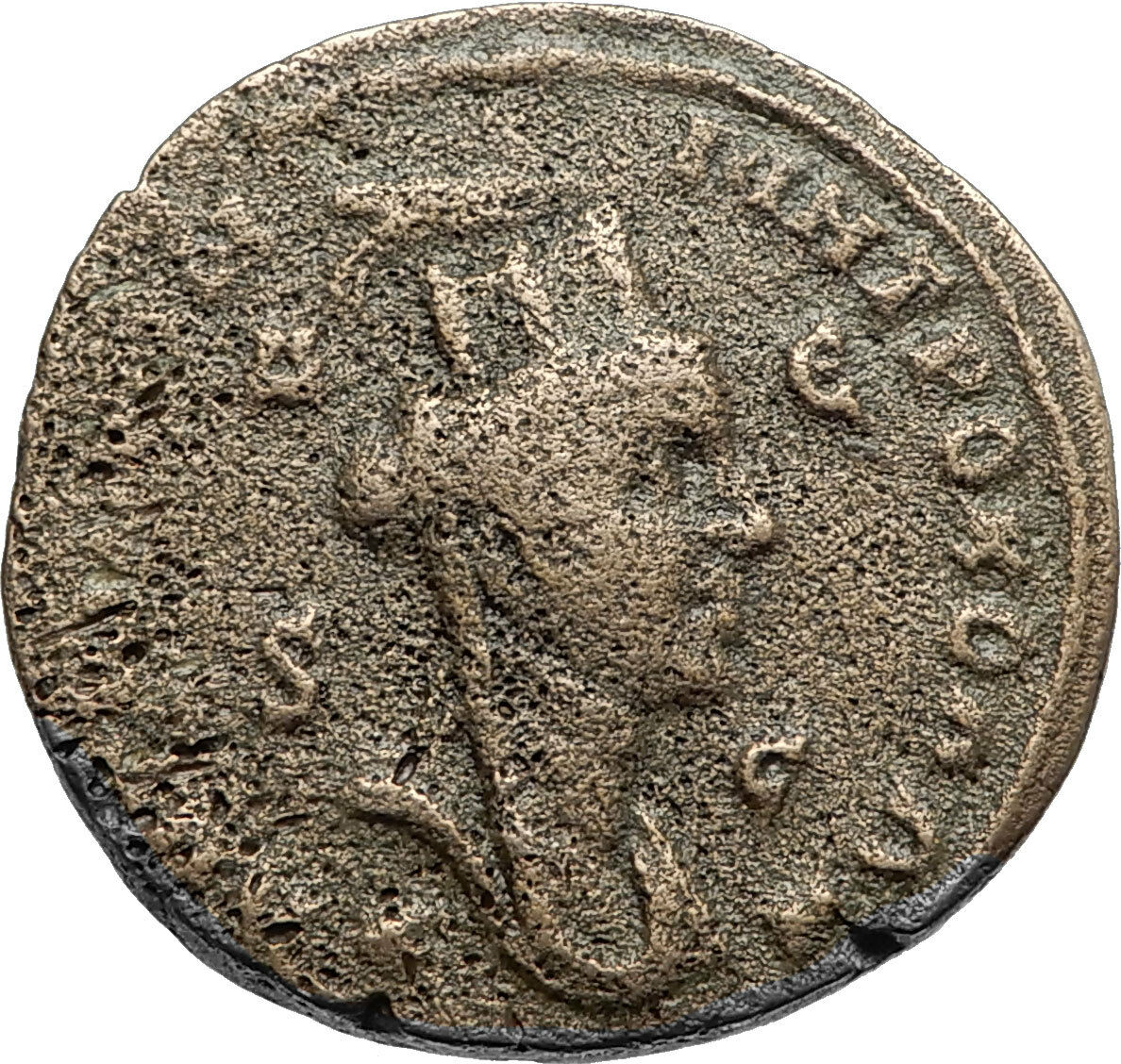 TRAJAN DECIUS Authentic Ancient 249AD Roman Coin of Antioch w TYCHE & RAM i67207