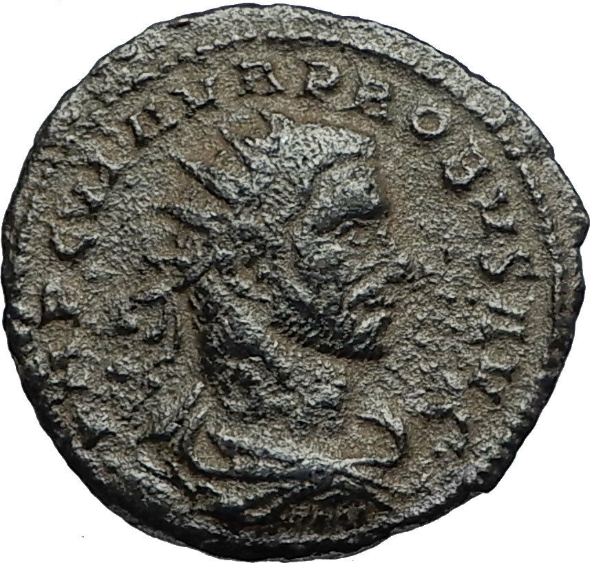 PROBUS Original 276AD Authentic Ancient Roman Coin of Tripolis JUPITER i67423