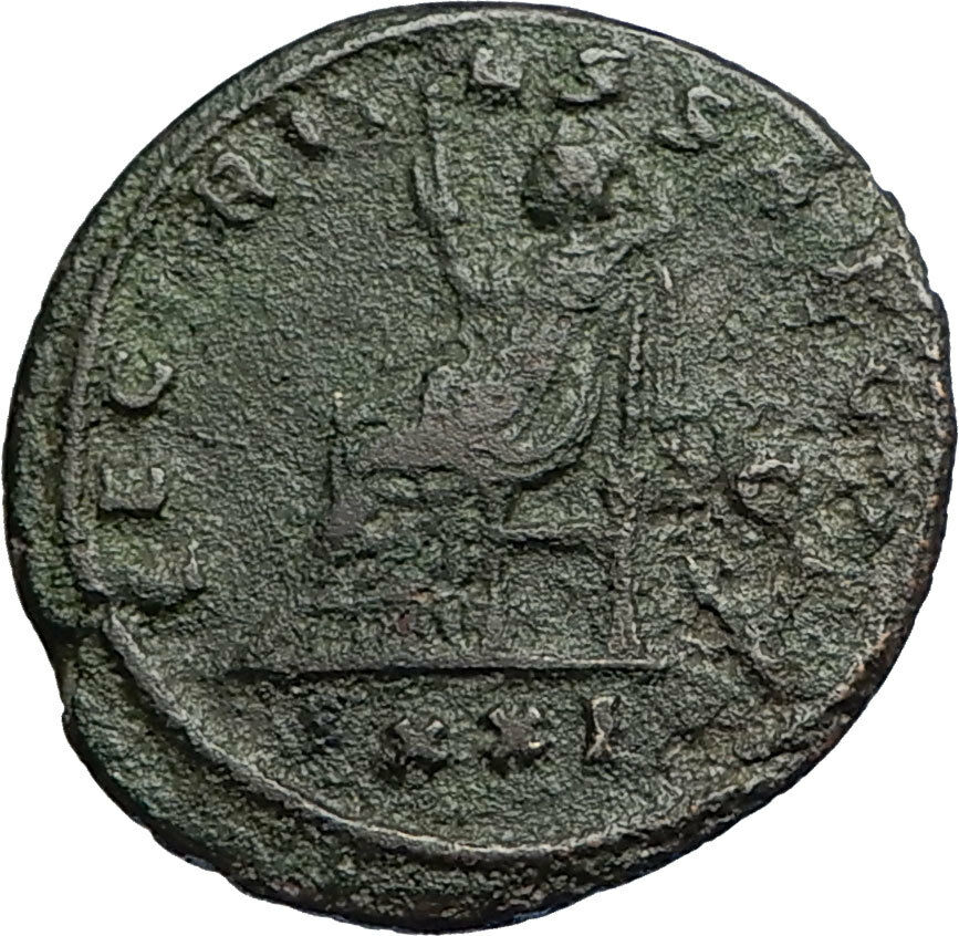 PROBUS Authentic Ancient RARE Genuine 277AD Siscia Roman Coin w SECURITAS i67583