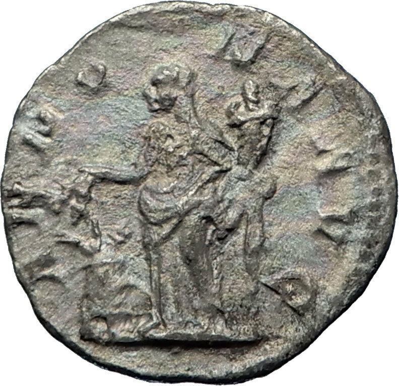 SEVERUS ALEXANDER 226AD Silver Genuine Ancient Roman Coin ANNONA Wealth i69740